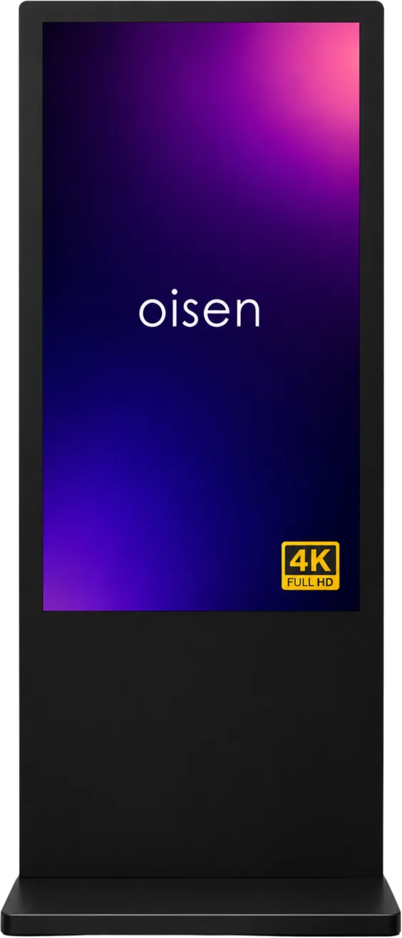 Totem zewnętrzny OISEN 4K, jasność 3000 nit